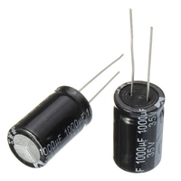 50pcs 35V 1000uF condensateur électrolytique bas ESR 13 x 20mm