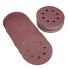 50pcs 5 pouces 8 trous 80/120/180/240/320 grain outil de polissage de disque abrasif