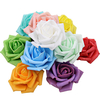 50pcs 7.5 cm de mousse de simulation artificielle bouquet de roses fleur balle fête de mariage décoration de la maison