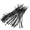 50pcs Blanc Noir 3x150mm Attaches de câble Outils de fabrication modèle
