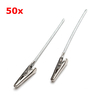 50Pcs Clip Clips Clips Clip Clamp pour Carte Note Photo Photo Memo
