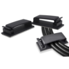 50Pcs Clips de Câble Auto-Adhésif Cordon Gestion Fil Titulaire Organisateur Pince pour Ordinateur