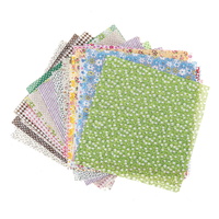 50PCS DIY Assorti Pré-Coupé Carré Bundle Charme Coton Floral Quilt Tissu Patchwork