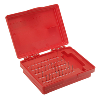 50Pcs Ensemble De Jauge De Pin M0 Moins Plus 0.011-0.060 Outils De Mesure De Précision Kit