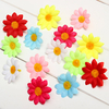 50pcs fleurs de marguerite artificielle en soie têtes décorations de mariage à la maison
