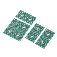 50Pcs HTQFP QFN48 à DIP48 QFN44 0.5mm QFP48 QFP44 PQFP LQFP Plaque Adaptateur
