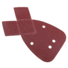 50pcs papier de verre sadapte pour Black and Decker Mouse 140mm crochet et boucle Palm Sander