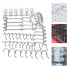50Pcs Pegboard Display Hooks Assortment Kit Store Organizing Tools