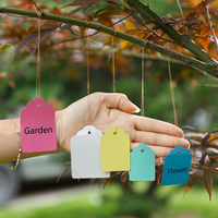 50pcs plantes de jardinage étiquettes suspendues imperméables outils détiquette de plantation de légumes de fleur