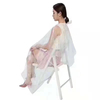 50pcs salon de coiffure jetable robe de coiffure en tissu cape de coupe de coiffure cape de coiffure