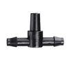 50Pcs Tuyau darrosage Tee Connecteur Micro Irrigation goutte à goutte 4 / 7mm Tuyau Connecteur Cannelé Système D&3