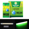 50 Pcs / Boîte 7.5x75mm Lumineux Flotteur De Pêche Light Tube Vert Fluorescent Glow Stick Pour La Pêche De Nuit