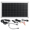 50W 18V panneau solaire silicium monocristallin Batterie Kit de chargeur pour voiture et petits appareils ménagers