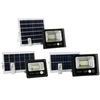 50W 80W 120W extérieur solaire PIR projecteur de jardin capteur de mouvement LED télécommande de sécurité