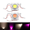 50W blanc / rose couleur plein spectre COB croissance lumière kit puce dissipateur de chaleur LED module de lentille AC1