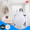 50W E27 Football UFO LED lampe de Garage atelier lumière pliante ampoule de plafond déformable AC165-265V