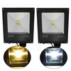 50w lumière pir détecteur de mouvement LED inondations IP65 froide éclairage chaleureux / blanc