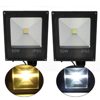 50w lumière pir détecteur de mouvement LED inondations IP65 froide éclairage chaleureux / blanc