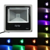50w rgb LED lumière crue avec lampe de jardin de lavage extérieur de la télécommande