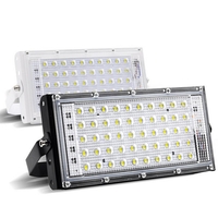 50W rouge / vert / bleu LED réverbère lumière réverbère étanche jardin extérieur Spotlight AC220V