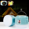 50W 10000K Solaire LED Camping Lumière USB Rechargeable 4 Modes Réglable Tente Suspendue Lampe Power Bank