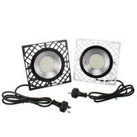 50W LED projecteur 110V/220V IP65 étanche extérieur LED lampe avec support dangle réglable adapté à la cour du parc