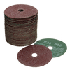 50x 4 100mm fibre de ponçage disque de meulage papier de verre 24-120grit pour meuleuse dangle