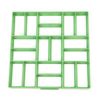 50X50 cm réutilisable chemin de pierre moule de plancher bricolage jardin pelouse pavage moule en béton