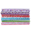 50x50cm 7 pièces feuille Patchwork bricolage couture Style mixte imprimé floral 100% coton tissu tissu matériel