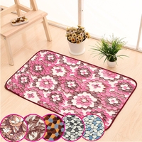 50x80cm absorbant plancher de mousse à mémoire de dérapant doorsill bain de tapis tapis de lutte contre