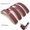 50xgrain de 686mm 40 60 80 120 outil abrasif ponceuse de courroies de ponçage