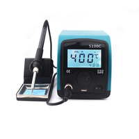 5100C 75W LCD Station de soudage intelligente sans plomb fer à souder numérique à température constante avec interface U