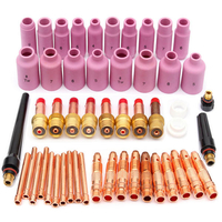 51pcs TIG KIT & TIG soudage Torch Consumables Accessoires Set
