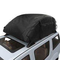 51x39x17 "sac de toit cargaison de voiture cubique 20 porte-bagages étanche sur le toit noir