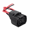 5202 h16 fiche de faisceau de câblage 2504 ps24w ampoule de brouillard de voiture connecteur femelle