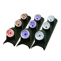 52mm 3 en 1 Triple Kit Tachymètre RPM Température de leau Jauge de pression dhuile Jauge