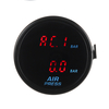 52mm barre de jauge de pression dair à double affichage numérique compteur de conduite dair avec capteur rouge