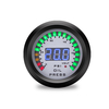 52mm Jauge de pression dhuile de voiture 7 Couleur LED Double affichage Boost Meter