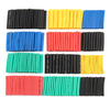 530 Pcs Assorties Polyoléfine Thermorétractable Tube De Gaine Enveloppe De Câble Enroulée Fil Set Isolé Tube rétractable