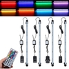 53CM RGB LED Aquarium Fish Tank Light IP68 Barre de changement de couleur Lampe submersible + Télécommande AC110-240V