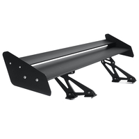 53 pouces berline universelle de voiture GT aile de becquet de coffre arrière Racing Double pont en aluminium