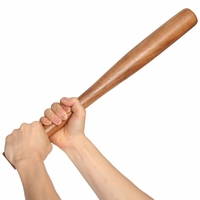 54 / 65cm Bateaux de base-ball en bois Out Door Sport Exercice Activités