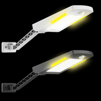 54 LED Lampe de sécurité extérieure à capteur solaire PIR pour Home Wall Street