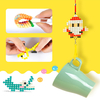 5400 Pcs DIY En Plastique Perler Bâton Eau Fusible Perles Jigsaw Puzzle Jouet Drôle Pour Kid Artisanat Cadeau