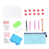 54pcs 5d outils de peinture de diamant kit de bricolage diamant accessoires de broderie stylo ensemble