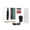54pcs outil rotatif micro stylo graveur 100-240V mini broyeur électrique ensemble outils de gravure bricolage