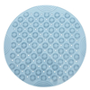 55 cm antidérapant rond salle de bain tapis de sécurité douche tapis de bain en plastique manuel de massage Pad salle de