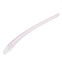 55 cm En Plastique Curve Métrique Couture Règle Dressmaking Tailor Règle Dessin Curve Règle Outil de Mesure