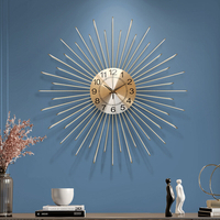 55 CM/65 CM Creative Horloge Murale Salon Décoration Horloge Ménage Personnalité Salle À Manger Horloge Murale Simple À