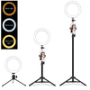 5500K 72 LED Ring Light Round Selfie Caméra Vidéo Maquillage Miroir Lumière Lampe W / Holder